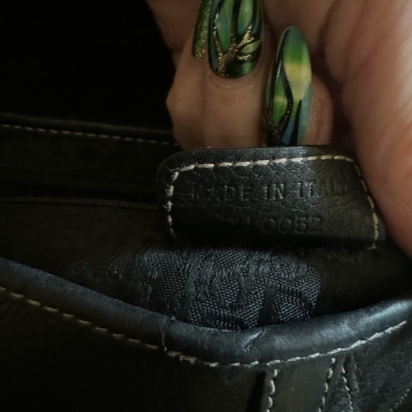 * DISCOUNTED PRE CHRISTMAS SALE**AUTHENTIC 💯 2002 DIOR SADDLE BLACK LEATHER BAG - Picture 8 of 10